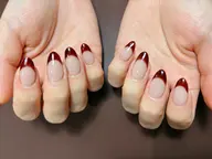 NEW OPEN特典◇初回オフ無料◇自爪フレンチネイル　French