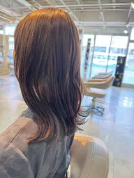 カット+アディクシーカラー+前処理トリートメント