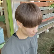 メンズカット➕透明感カラー🌿