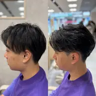 【今大人気フェザーパーマ】💙🌊【メンズ限定】🌀💙今大人気のフェザーパーマでかっこいいをお約束💙☁️🐬