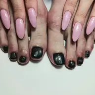 【ハンド&フット/ワンカラー】ドライケア込み/マグネット・オーロラ・ミラー・マット・フラッシュなども◎/シンプルネイル