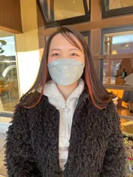 🍍【イヤリングカラー＋全体カラー】