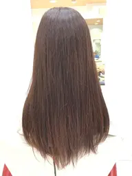 カット+縮毛矯正+髪質改善トリートメント　＋ロング料金550​〜​