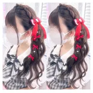 🎀💞クリエイティブヘアセット💞🎀編み込み、装飾品付け放題❣️ライブやイベントにオススメ💖🌷池袋