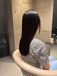 【ショート限定】広がり・うねり改善🫧自然なストレート(モデル)  備考欄の確認お願いいたします🙇🏻‍♀️