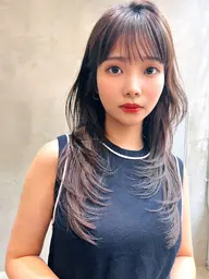 🌸骨格カット×透け感カラー×髪質改善ストレート×3Stepトリートメント