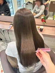 🍓【 お悩みに合わせたトリートメント 】cut + color + Aujua treatment