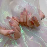 【２級持ちネイリスト】【オフ込み】ハンドラメグラデーション