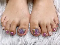 フットネイルアートし放題