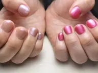 ツーカラーネイル🏵️