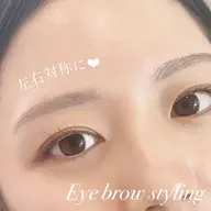 似合わせ眉スタイリング［メイクレクチャー付］
