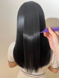 💙🦋艶髪質改善🦋💙縮毛矯正➕OggiOtto12ステップ➕超音波アイロン＆スチーマー付