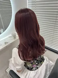 🪄︎︎◝✩ブリーチなしWカラー🫖🤍➕✨トリートメント✨