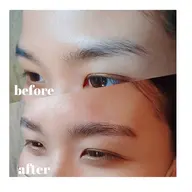 眉毛スタイリング