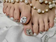 当日限定‼️【フット】90min持ち込みart * 『時間内4本程度のデザイン』《オフ有り》🍒