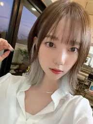 【夏学生必見！】インナーorイヤリングカラー×インナー部分オンカラー×メンテナンスカット✂️全体のカラーは含まれません