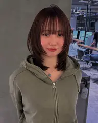 似合わせミディアムorボブレイヤーカット✂︎＋ハホニコTR🌙🐱