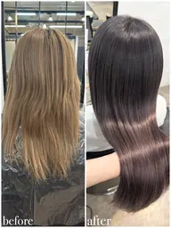 ☁️髪質改善水素トリートメント＋oggiotto5stepTr＋シールエクステ80枚☁️最高級バージンレミー毛100%