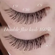 🖤 ダブルフラットorバインドロック 100束 🖤 LED、カラエク変更可 🖤