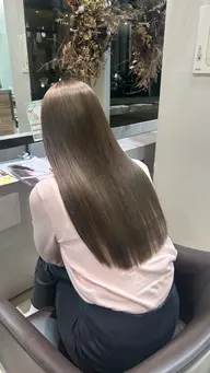 :minimo限定🤍:酸性ストレート【髪質改善ダメージレス🌟】+トリートメント