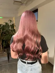 土日限定‼️ケアブリーチ使用💫ブリーチカラー+無料艶髪トリートメント(SB込)名古屋/栄/矢場町