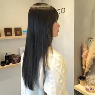 数量限定♪♪潤いまとまり◎〈ホームケアTR付き〉SONQトリートメント+カラー 6600