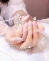 《指先が光る透明感》フィルイン◎ガラスフレンチ