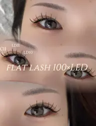 付け放題🌼フラットラッシュ120本まで🌼コーティング束仕上げ🉑