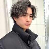 【2月平日限定】メンズカット+パーマ+カラー 18,560→15,000