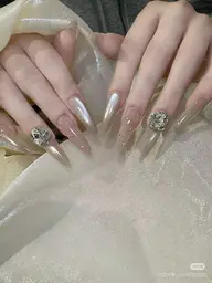 シンプルデザイン+スカルプ+パーツつけ放題