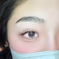 ケラチンラッシュリフト+アイブロウデザインwax