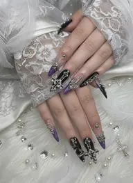 【ジェルチップ】《長さ出し》デザインやり放題【当店人気NO1】【深爪可】【モチ良】【爪に優しい】【装着感軽い】