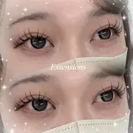 エクステ🌟シングルラッシュ120分つけ放題✨束感コーティング{川越/マツエク/フラット}