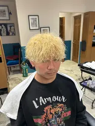 【 初回クーポン☕️ 】 メンズカット＋各種パーマ＋カラー✂️🌀🌈