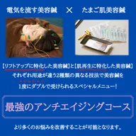 💐最強美肌コース💐(電気を流す美容鍼+たまご肌美容鍼)