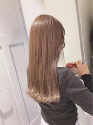 [外国人風透明感]カラー💓＋大人気❣️オージュアヘアマスク付き✨❤️