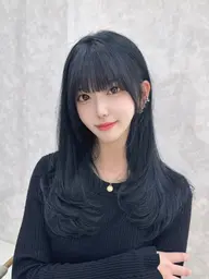 【癖毛さん必見🌟】小顔前髪カット＋前髪縮毛矯正✨