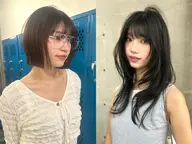 【U-28 当日限定価格✨トリートメント付】人気no.1👑韓国ボブ/レイヤーカット　#レイヤーボブ#タッセルボブ