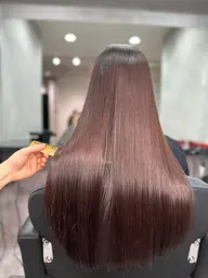 美髪縮毛矯正➕髪質改善トリートメント➕ ５stepバイカルテトリートメント