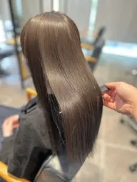 【⭐️当日限定クーポン⭐️】カット＋ケアカラー＋TOKIO 2ステップトリートメント