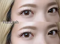 フラットラッシュ120本オフ込み！コーティング付き✨