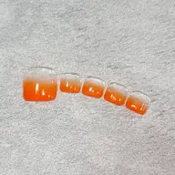 オフあり　フット カラーグラデーション🐾　初回オフ無料🎶