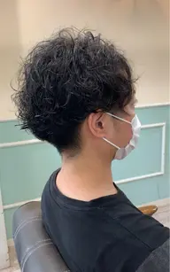 メンズ限定　カット＋コスメorクオラインパーマ＋眉カット＋3ステップトリートメント☆