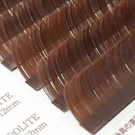 Newカラー✨ブラウンエクステ🤎フラットラッシュ120本［亀戸/錦糸町］