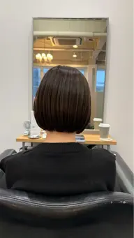【ミニボブ】カットモデル様
