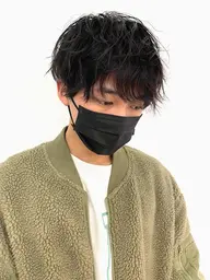 💇🏻‍♂️ メンズカット + さらつや縮毛矯正 🫧