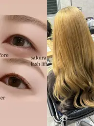 3月限定🌸予約1名様限定🌸全体カラー＋髪質改善トリートメント＋まつ毛パーマ