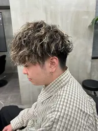 すぐにパーマがとれてしまう方にオススメ!【メンズ限定】カット&クリームパーマ