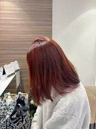 【9:00~15:30限定🍒】ブリーチなしダブルカラー + トリートメント🧁🤍