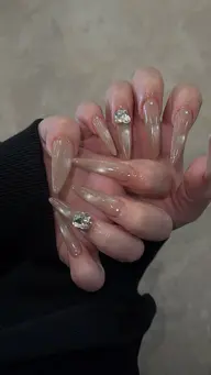 スカルプ込みマグネット&ミラー&フラッシュデザイン